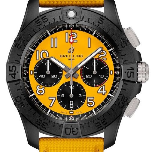 Breitling with a Yellow Dial » Check Prices & More