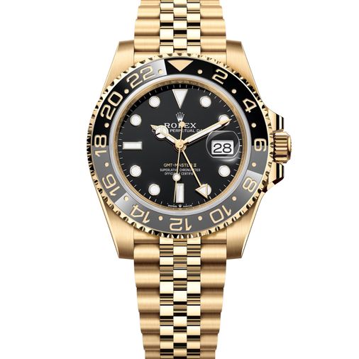 Yellow Gold Rolex Gmt Master 1993 Rolex GMT Master II 116718 18K