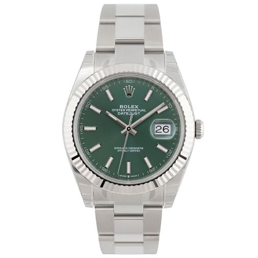 Rolex Datejust con quadrante Verde » Controlla Prezzi e altro
