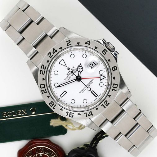 Rolex 16570 Explorer II Check Prices More