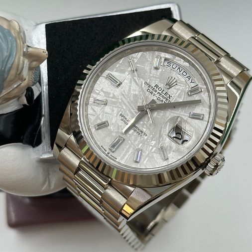 Meteorite Rolex Day Date Platine Rolex Masterpiece Platinum