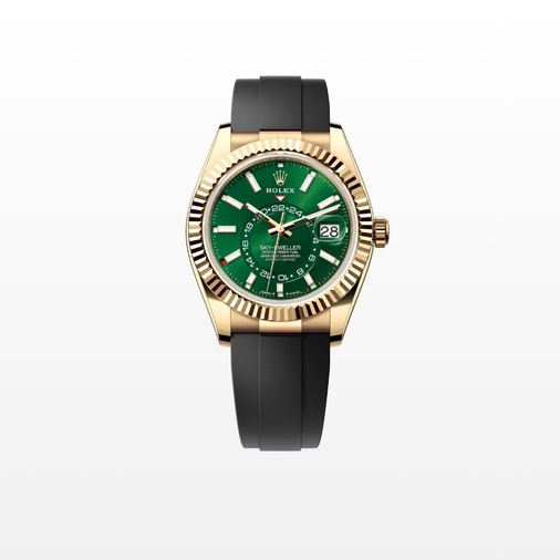 Rolex Sky-Dweller with a Rubber Bracelet » Prices More