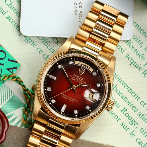 Rolex watches with a Red Dial » Prices & More