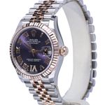 Rolex Datejust 31 278271 (2023) - Purple dial 31 mm Steel case (2/8)