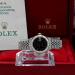 Rolex Lady-Datejust 79174 (2000) - Black dial 26 mm Steel case (3/7)
