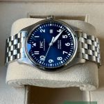 IWC Pilot Mark IW327016 (2019) - Blue dial 40 mm Steel case (5/7)