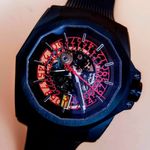 Corum Admiral's Cup AC-One A082/03685 - 082.406.95/F371 NO10 (2025) - Transparant wijzerplaat 46mm Titanium (1/8)