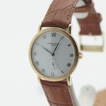 Patek Philippe Calatrava 3919J (2000) - White dial 34 mm Yellow Gold case (3/8)