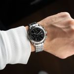 Omega Speedmaster Date 3513.50.00 (Onbekend (willekeurig serienummer)) - Zwart wijzerplaat 39mm Staal (4/5)