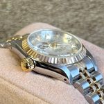Rolex Lady-Datejust 69173 (1989) - Silver dial 26 mm Gold/Steel case (6/8)