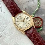 Rolex Datejust 1601/8 (1961) - Silver dial 36 mm Yellow Gold case (4/8)