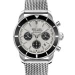 Breitling Superocean Heritage II Chronograph AB0162121G1A1 (2023) - Silver dial 44 mm Steel case (2/2)