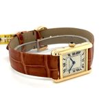 Cartier Tank Louis Cartier 11511 (Onbekend (willekeurig serienummer)) - Champagne wijzerplaat 20mm Geelgoud (3/8)