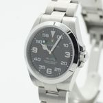 Rolex Air-King 126900 (2023) - Zwart wijzerplaat 40mm Staal (3/8)