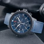 IWC Aquatimer Chronograph IW379507 (2019) - Blue dial 45 mm Steel case (2/8)