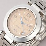 Cartier Pasha C 2324 (Unknown (random serial)) - White dial 35 mm Steel case (5/8)