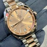 Omega Seamaster Aqua Terra 220.20.34.20.10.001 (2025) - Pink dial 34 mm Gold/Steel case (1/1)