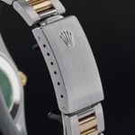 Rolex Oyster Perpetual 34 14203 (1995) - Grijs wijzerplaat 34mm Goud/Staal (8/8)