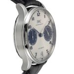 IWC Portuguese Automatic IW500706 (Onbekend (willekeurig serienummer)) - Zilver wijzerplaat 42mm Staal (7/8)