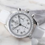 Omega Speedmaster Date 324.33.38.40.04.001 (2015) - White dial 38 mm Steel case (2/8)
