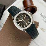 Patek Philippe Aquanaut 5167 (2011) - Zwart wijzerplaat 41mm Staal (3/8)