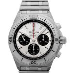 Breitling Chronomat 42 AB0134101G1A1 (2023) - Silver dial 42 mm Steel case (2/2)