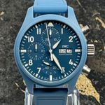 IWC Pilot Chronograph Top Gun Miramar IW389409 (2025) - Blue dial 42 mm Ceramic case (4/8)