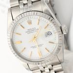 Rolex Datejust 36 16030 (Unknown (random serial)) - White dial 36 mm Steel case (6/8)