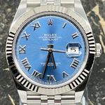 Rolex Datejust 41 126334 (2025) - Blue dial 41 mm Steel case (2/8)