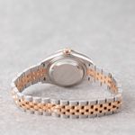 Rolex Lady-Datejust 279381RBR (2021) - Bruin wijzerplaat 28mm Goud/Staal (8/8)