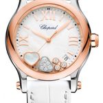 Chopard Happy Sport 278582-6009 (2026) - Parelmoer wijzerplaat 36mm Staal (1/1)