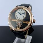 Jaquet-Droz Unknown J023033213 (2024) - Zwart wijzerplaat 44mm Roodgoud (8/8)