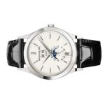 Patek Philippe Annual Calendar 5396G-011 (2024) - Zilver wijzerplaat 39mm Witgoud (4/6)