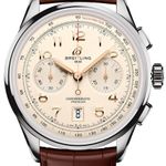 Breitling Premier AB0145211G1P2 (2025) - White dial 42 mm Steel case (1/1)