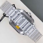 Cartier Santos WSSA0029 (2026) - Silver dial 35 mm Steel case (6/8)