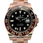 Rolex GMT-Master II 126715CHNR (2021) - Zwart wijzerplaat 40mm Roségoud (1/8)