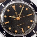 Rolex Submariner No Date 6205 (1955) - Zwart wijzerplaat 38mm Staal (5/8)