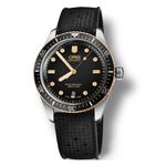 Oris Divers Sixty Five 01 733 7707 4354-07 4 20 18 (2022) - Black dial 40 mm Steel case (1/2)