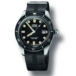 Oris Divers Sixty Five 01 733 7720 4054-07 5 21 26FC (2022) - Black dial 42 mm Steel case (1/1)