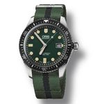 Oris Divers Sixty Five 01 733 7720 4057-07 5 21 25FC (2022) - Groen wijzerplaat 42mm Staal (1/1)