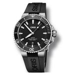 Oris Aquis Date 01 733 7730 4124-07 4 24 64EB (2022) - Zwart wijzerplaat 44mm Staal (1/2)