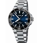 Oris Aquis Date 01 733 7730 4135-07 8 24 05PEB (2022) - Blauw wijzerplaat 44mm Staal (1/8)