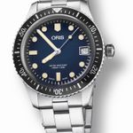 Oris Divers Sixty Five 01 733 7747 4055-07 8 17 18 (2022) - Blue dial 36 mm Steel case (1/3)
