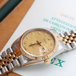Rolex Datejust 36 16233 (Onbekend (willekeurig serienummer)) - 36mm Goud/Staal (2/8)