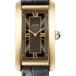 Cartier Tank Américaine WGTA0295 (2026) - Grijs wijzerplaat 44mm Geelgoud (1/1)