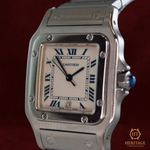 Cartier Santos Galbée 1564 (Unknown (random serial)) - 29 mm Steel case (6/8)