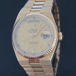 Rolex Day-Date Oysterquartz 19018 (1982) - 36 mm Yellow Gold case (1/5)