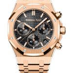 Audemars Piguet Royal Oak Chronograph 26240OR.OO.1320OR.02 (2025) - Black dial 41 mm Rose Gold case (1/1)