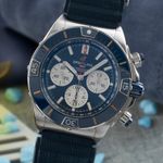 Breitling Chronomat AB0136161C1S1 (2021) - Blauw wijzerplaat 44mm Staal (3/8)