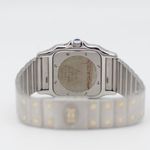Cartier Santos 119901 (1990) - White dial 29 mm Gold/Steel case (6/8)
